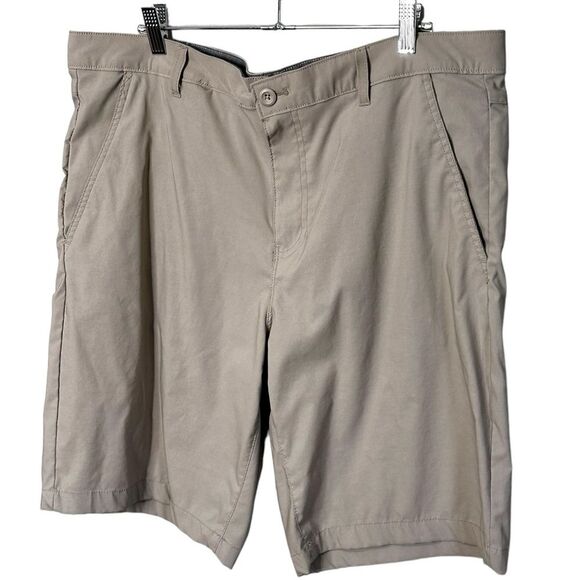 Rorie Whelan Men's Golf Shorts Size 36Quick Dry Stretch Performance Tan - Picture 2 of 6